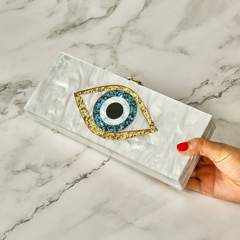 acrylic clutch