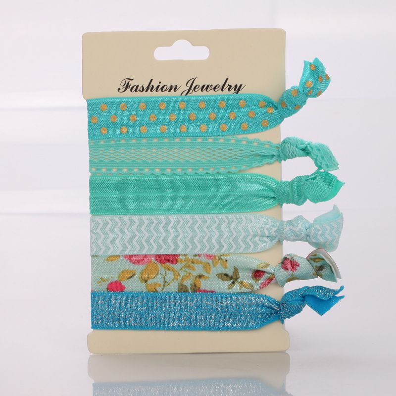 Girls Hair Ornaments Headwear Scrunchy Women Lace Flat Stars Hair