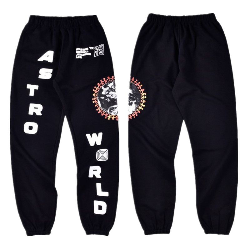 Compra 2020 Pantalones De Diseño De Marca De La Calle Pantalones Deportivos  Travis Scott Cactus Jack Festival Del Globo Del Mundo Casuales Marea Barato  | Entrega Rápida Y Calidad | Es.Dhgate