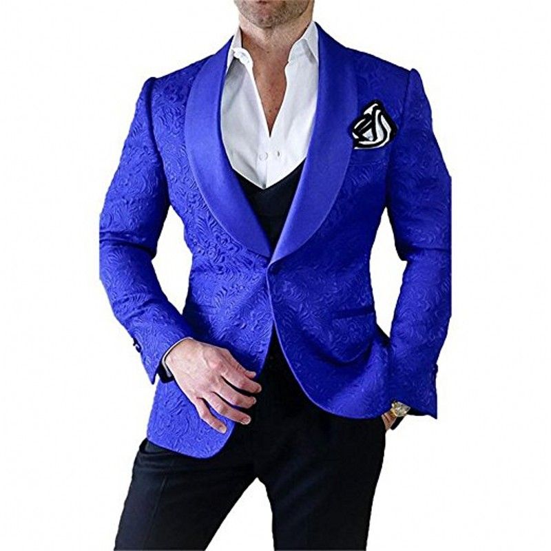 jaqueta azul royal