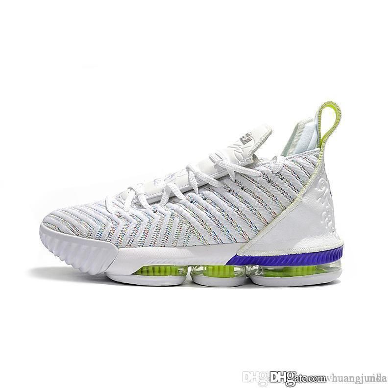 lebron 16s white