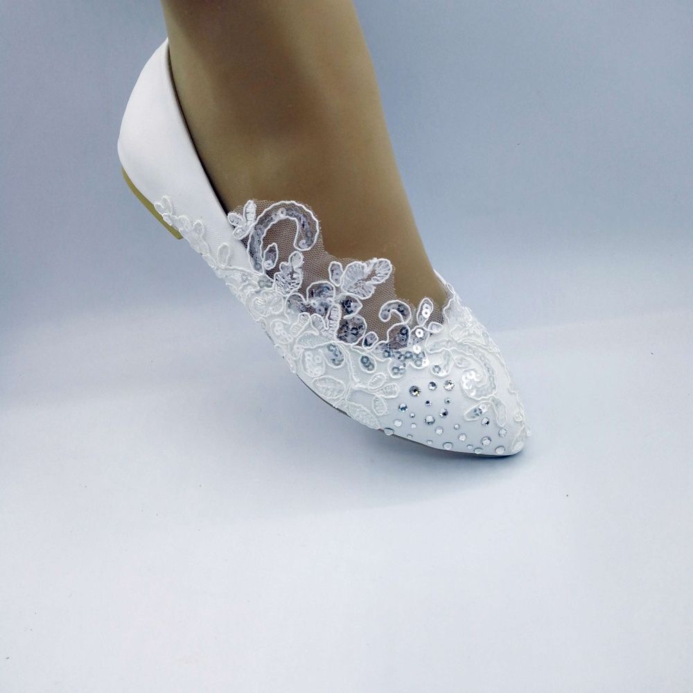 flat bridesmaid shoes