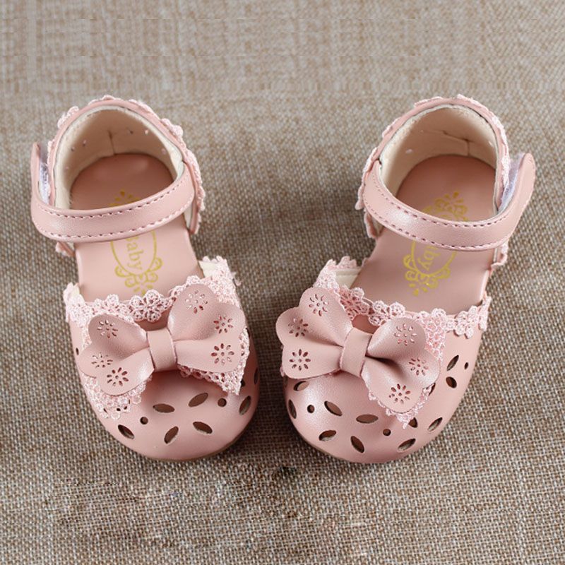 infant white sandals