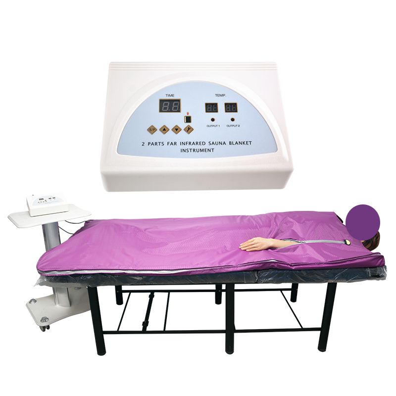 2 Zone Controller Digital Heat Sauna Slimming Blanket Purple Funwill Far Infrared Sauna Blanket Body Shaper Weight Loss Professional Sauna Slimming Blanket Detox Therapy Machine for Home Use 2 Zone Controller Digital Heat Sauna Slimming Blanket Purple Funwill Far Infrared Sauna Blanket Body Shaper Weight Loss Professional Sauna Slimming Blanket Detox Therapy Machine for Home Use