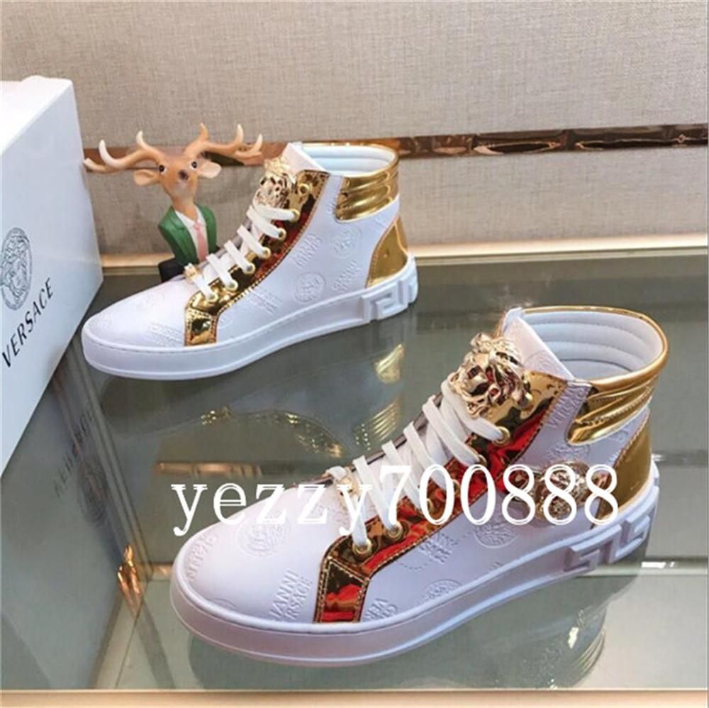 Compra Versace Shoes 2019 Señoras De Alta Calidad Botas Altas Botas De  Tacón Alto Salvajes Pulgadas Calzados Informales Primera Capa De PVC De Las  Mujeres Materiales Originales Fdzhlzj Barato | Entrega Rápida