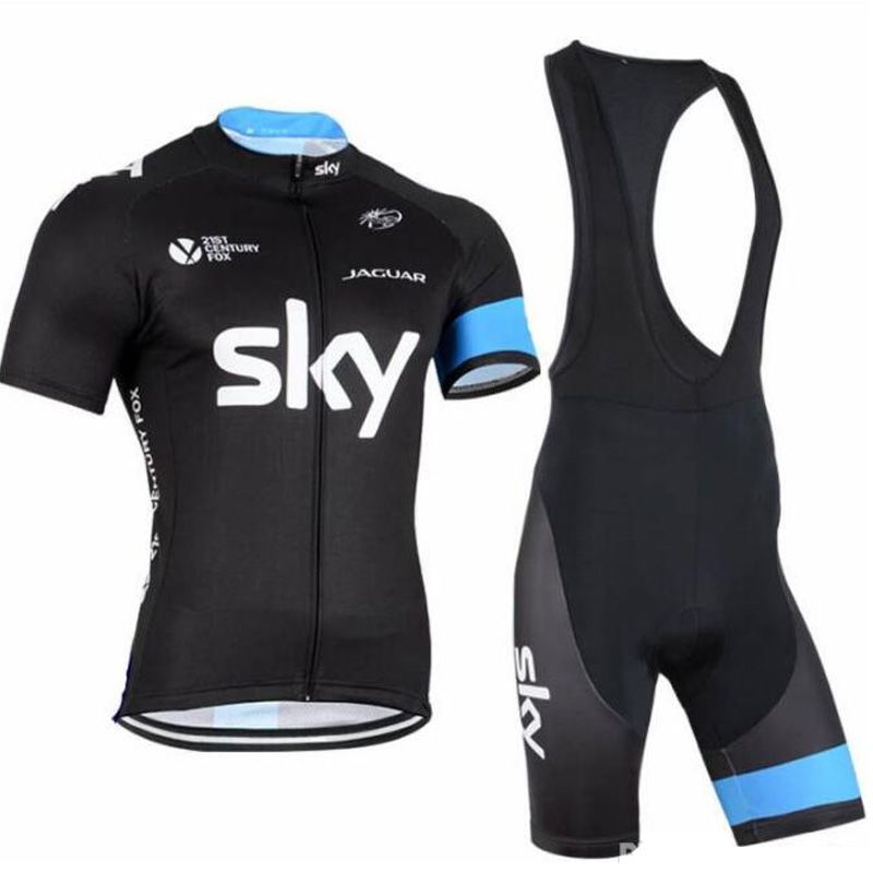 Tour De France SKY Team Pro Cycling Jersey + Bib Shorts Cycling Set. Mens Bicycle Cycling Clothing Bike Wear Shirts Ropa Ciclismo Mtb From Raphajersey, $34.87 DHgate.Com