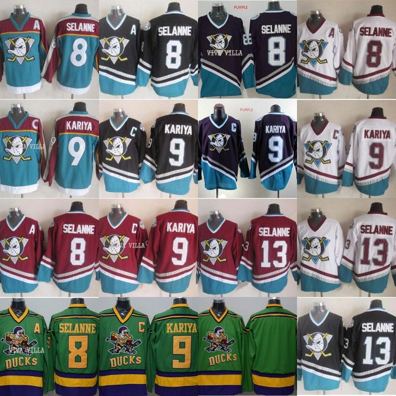 selanne ducks jersey