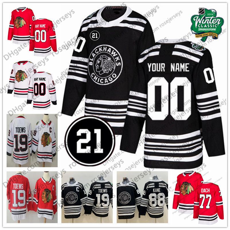 2019 chicago blackhawks winter classic jersey