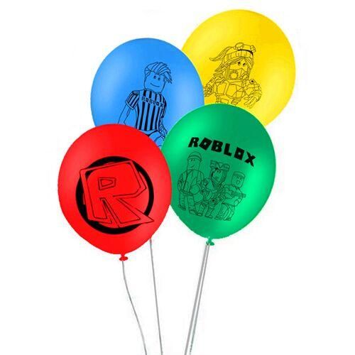 Party Supplies Roblox Latex Balloons 12 Inch Birthday Theme Latex Balloons Roblox Balloons - balloon roblox id