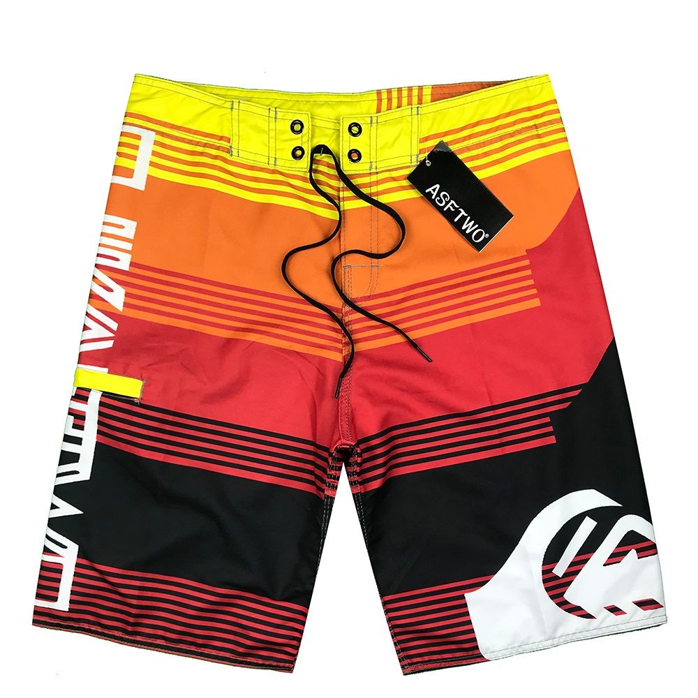 peach swim trunks