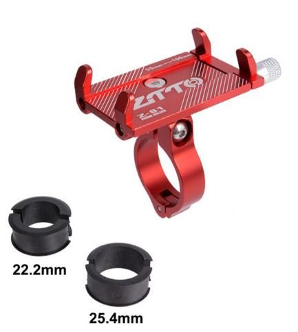 Aluminium Fahrrad Handy Halter Halterung MTB Bike Motorrad Lenker Universal