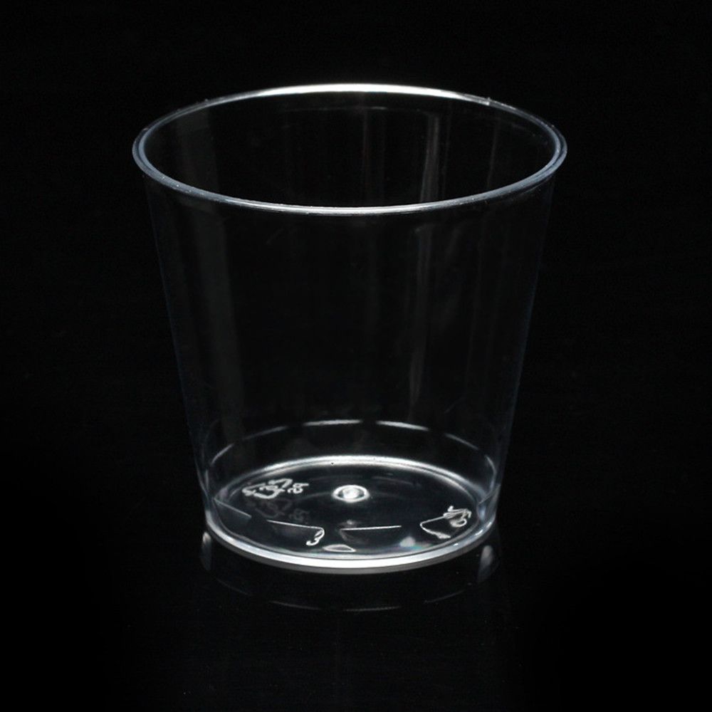 hard plastic disposable glasses