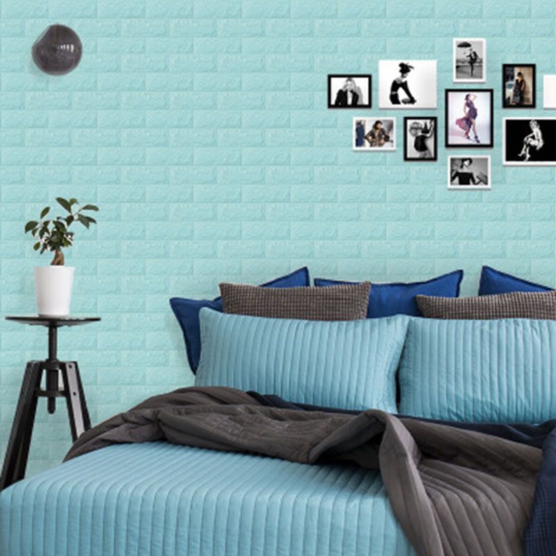 Acheter 3d Stereo Stickers Muraux Simulation Brique Baby Protection Anti Bruit Salon Chambre Mur Decor Appliques Autocollant Papier Peint Affiche De 6 83 Du Magicforwall Dhgate Com