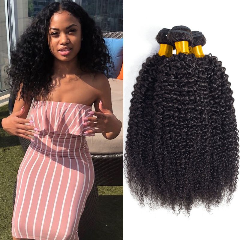 Wholesale 8a Grade Kinky Curly Hair Bundles Virgin Human Hair
