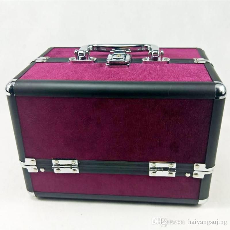 Compre Portátil Maletas Maquillaje Cosmético Del Bolso De La Belleza De  Múltiples Caja De La Ceja Función De La Cosmetología Profesional Del  Tatuaje Maestro De La Manicura Del Bolso Del Caso A