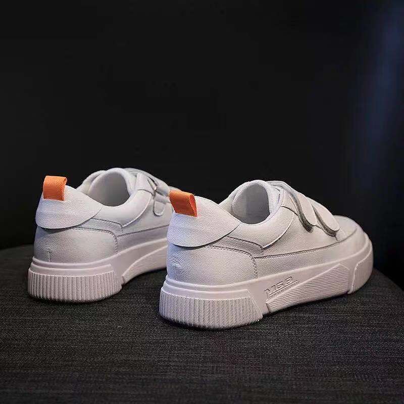 womens leather velcro shoes