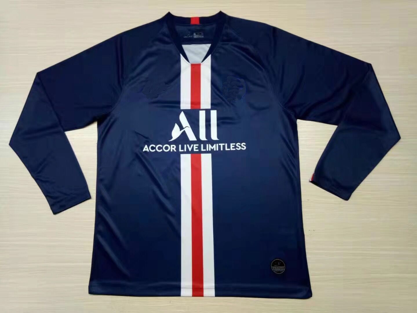 Manga larga 19 20 AIR JORDAN camiseta de fútbol 2019 camisa Paris Saint NEYMAR