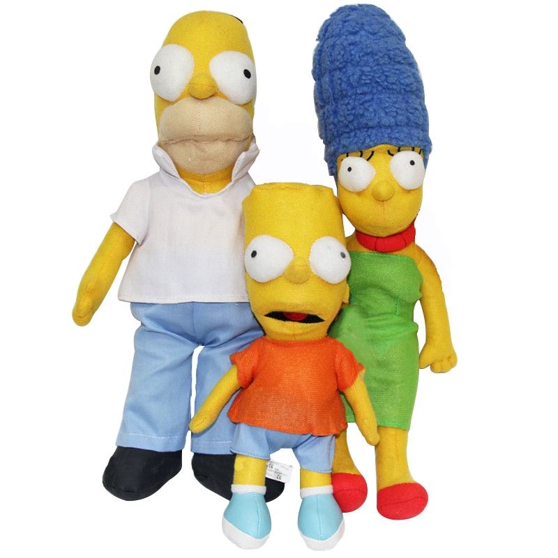 simpsons plush toys