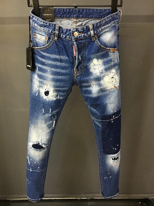 Jeans Men 100/% Genuine Branded Denim Collection Black Slim Fit High Quality