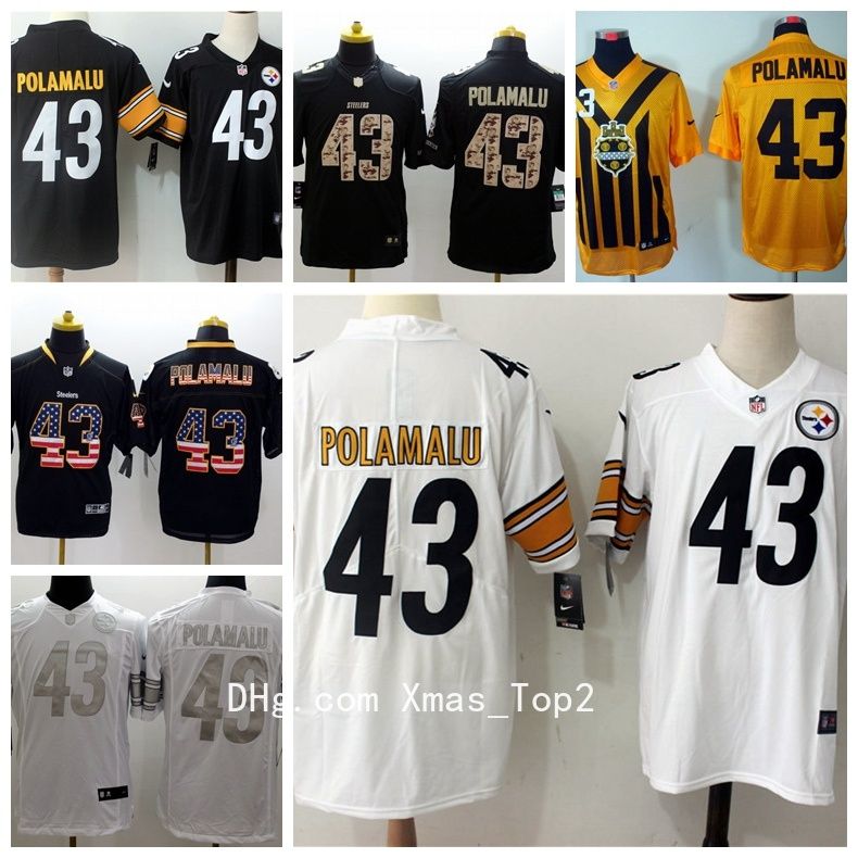 troy polamalu color rush jersey