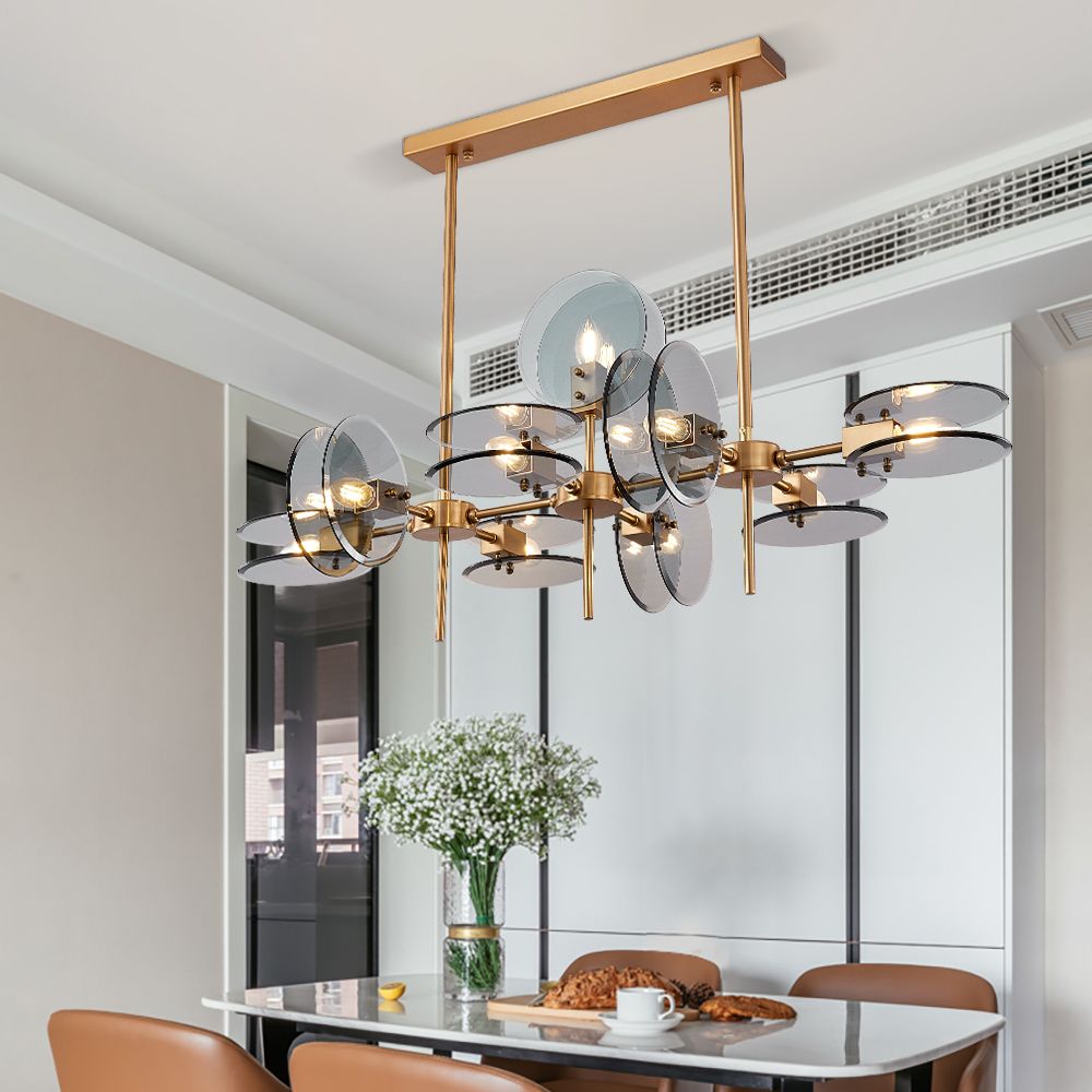 compre nueva lampara moderna estructura ramificada diseno creativo lampara de vidrio de iluminacion de lujo para colgar la sala comedor a 552 75 del delin dhgate com