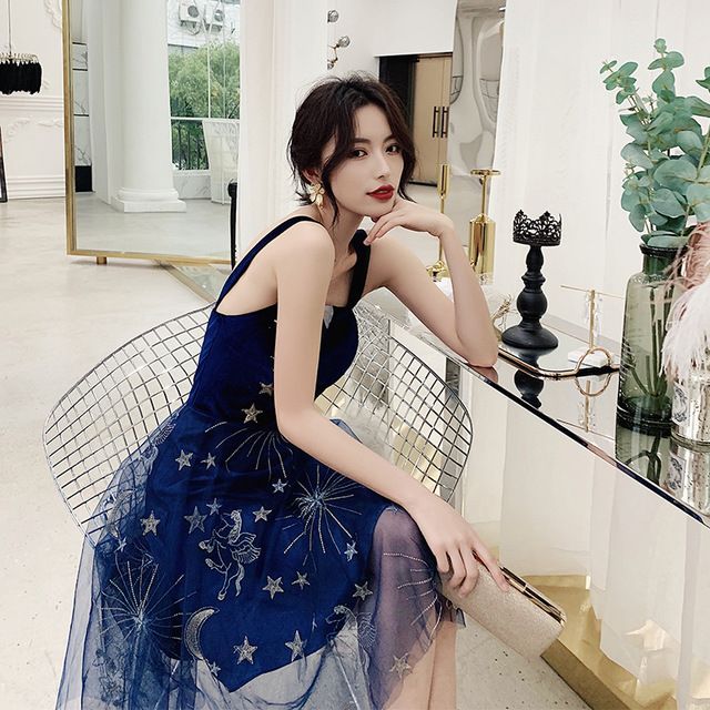 2020 Banquet Evening Dress Female 2019 Fashion New Style 18th