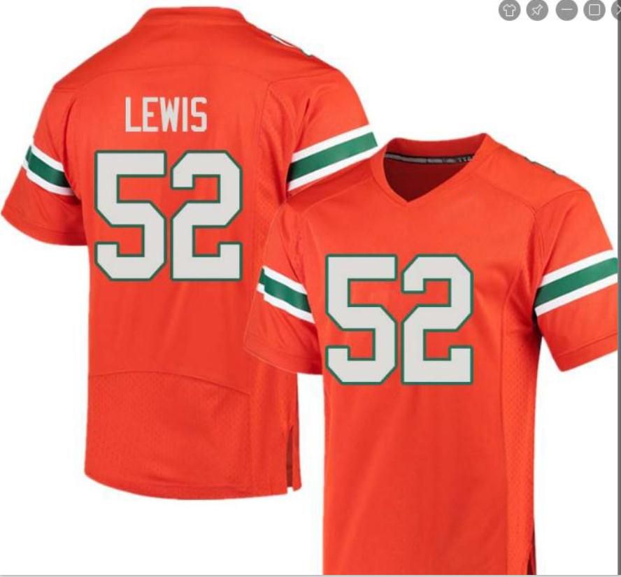 ray lewis hurricanes jersey
