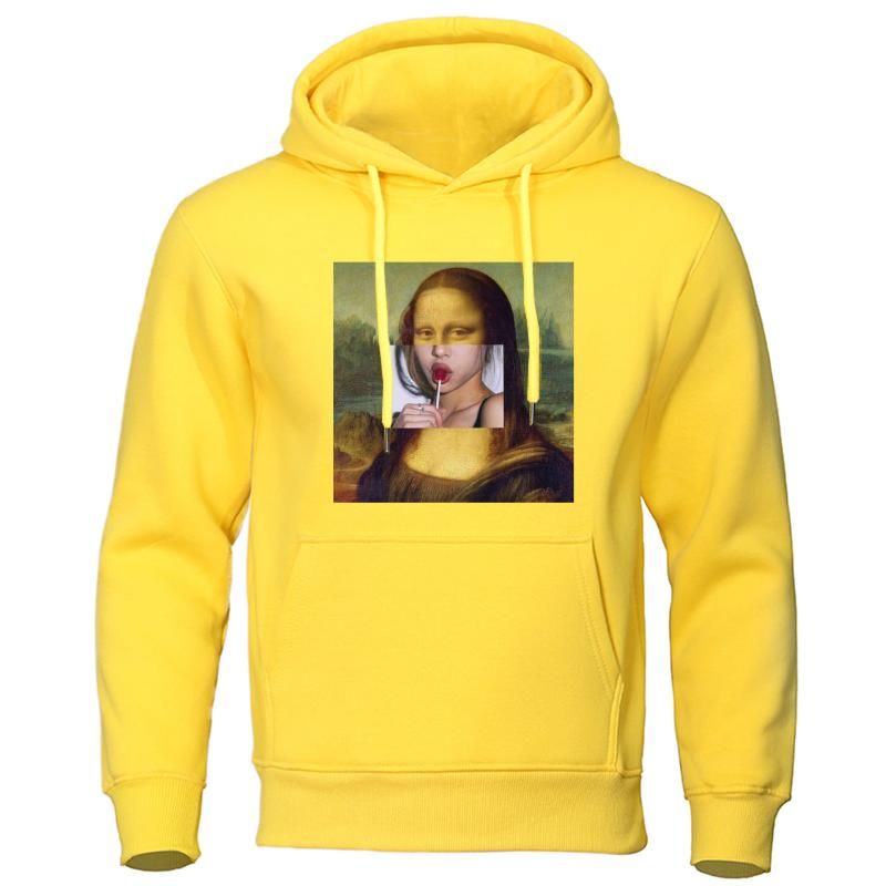 lisa yellow hoodie