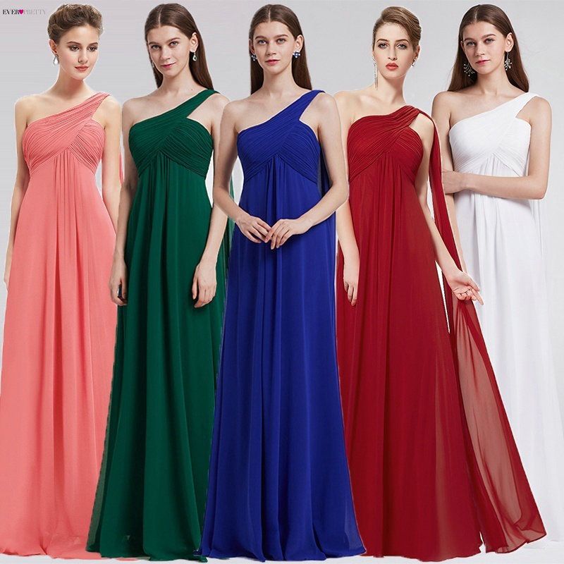 ever pretty one shoulder dress