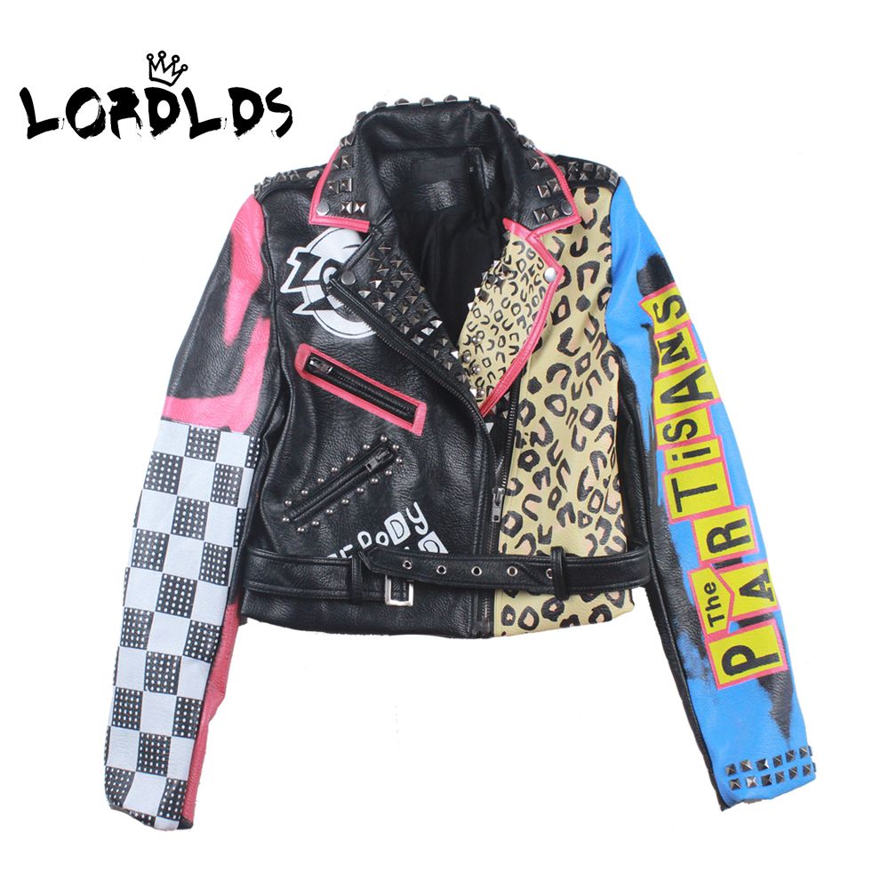 Grosshandel Lords Lederjacke Frauen 19 Neue Fruhling Biker Jacken Motorrad Umlegekragen Punk Rock Streetwear Damen Mantel Von Maydaysale 52 56 Auf De Dhgate Com Dhgate