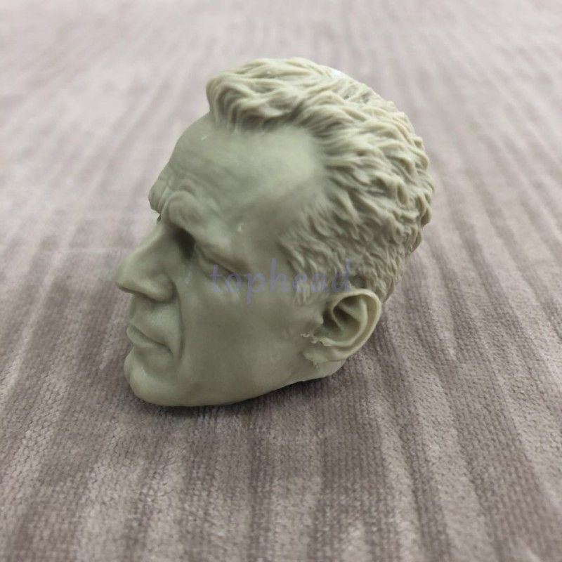 1//6 Scale Bruce Willis Head Sculpt John Mcclane Die Hard Kit Bashing unpainted