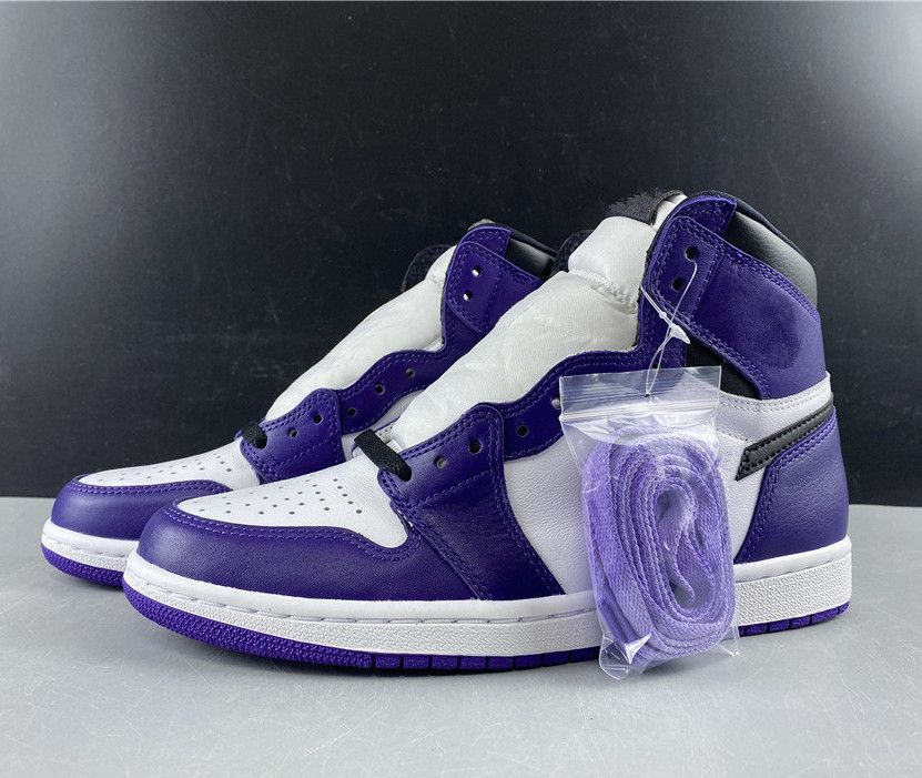 court purple 1s size 7