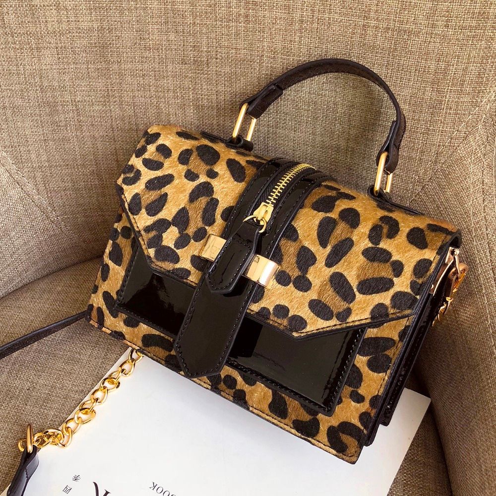 bolsa strap leopard