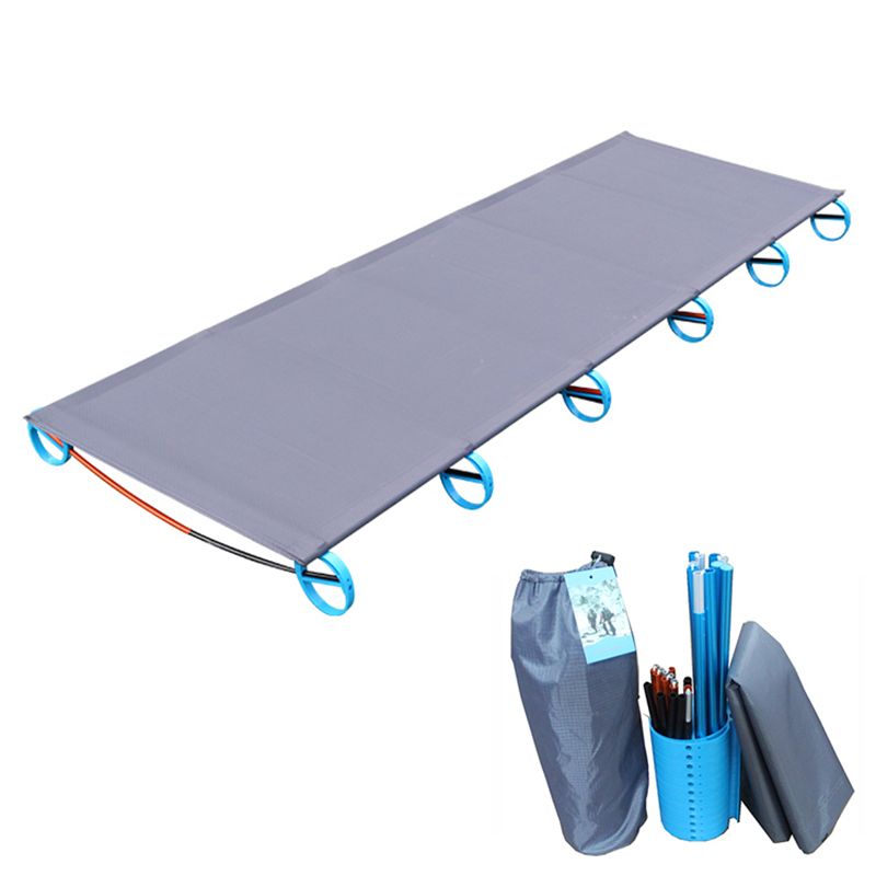 single folding camp bed