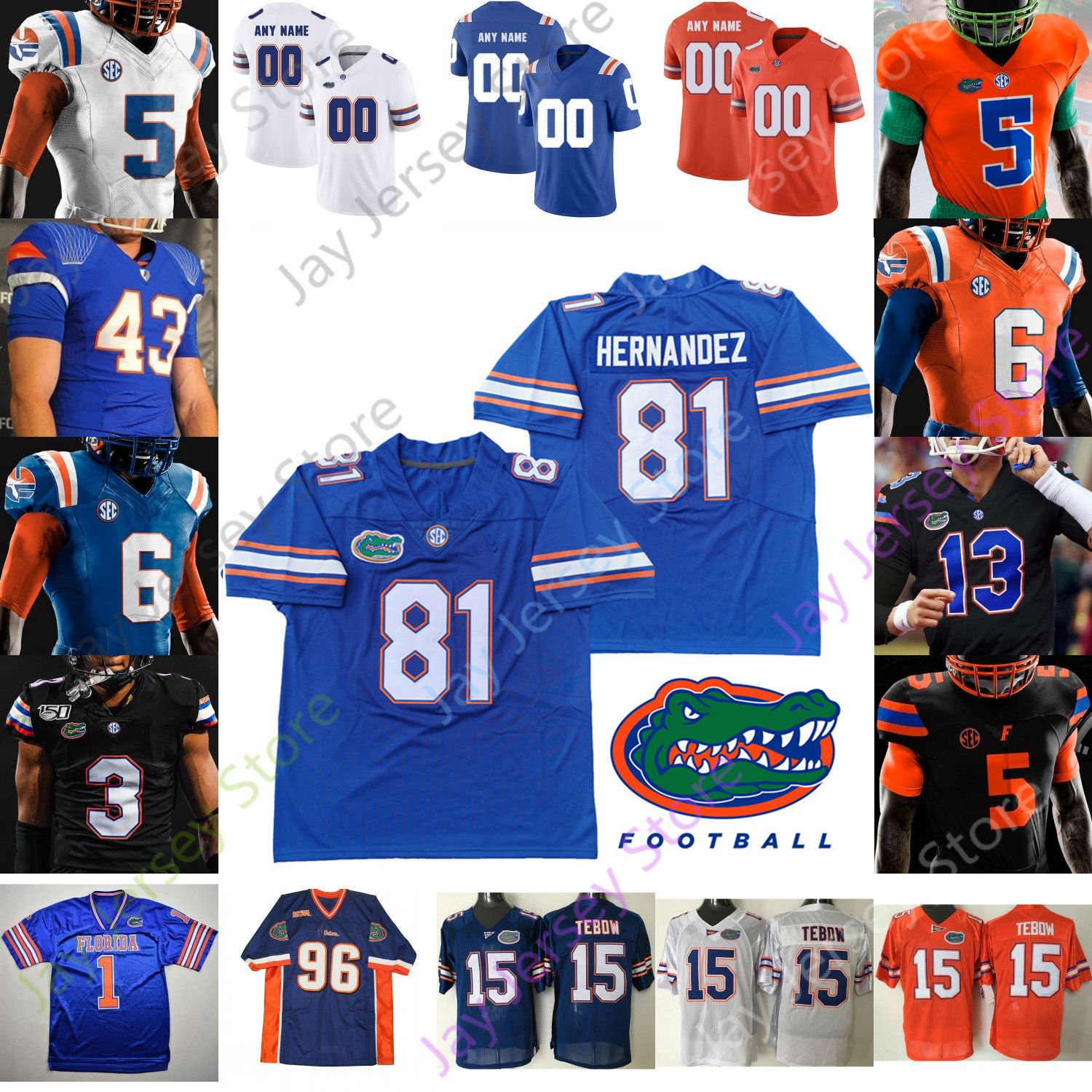 tim tebow college jersey