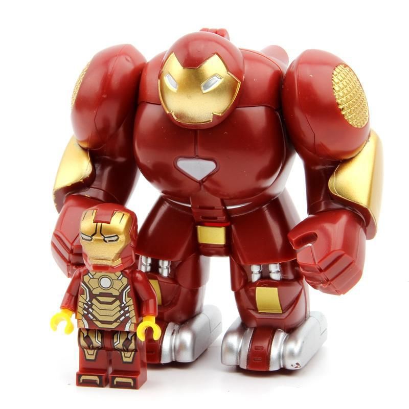 Mr298 Dc Super Heroes Iron Man With Hulkbuster Model Enlighten Toys For Children Legoblocks Legosite From Sd Toys 1 54 Dhgate Com - hulkbuster roblox