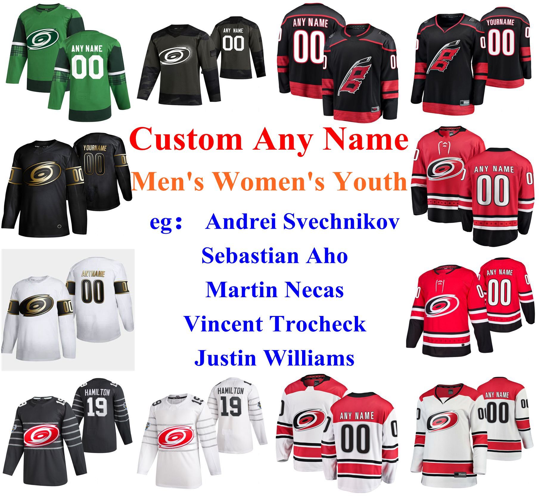 carolina hurricanes all star jersey