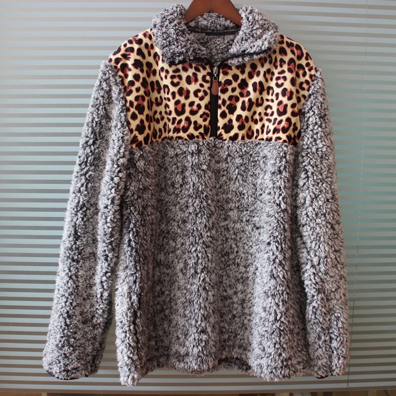 sunflower sherpa pullover