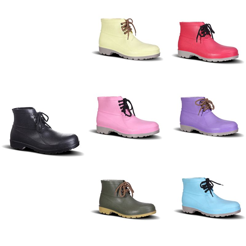 purple steel toe boots