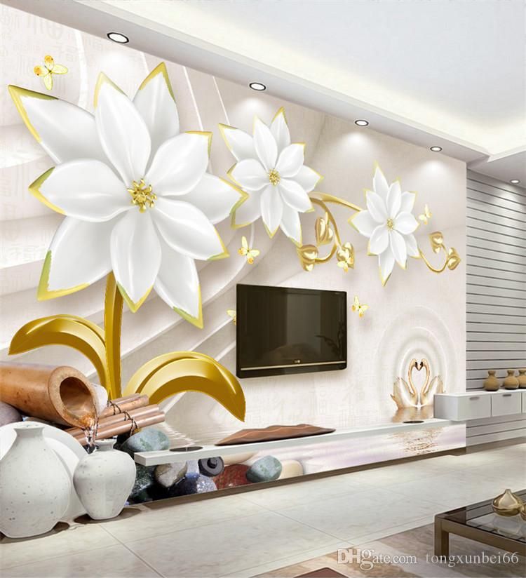 Featured image of post Flower Wall Painting Design For Bedroom / A little change by using perfect wall designs can change the whole aspect of a room, and your visitors will be quite impressed by a wall like this.