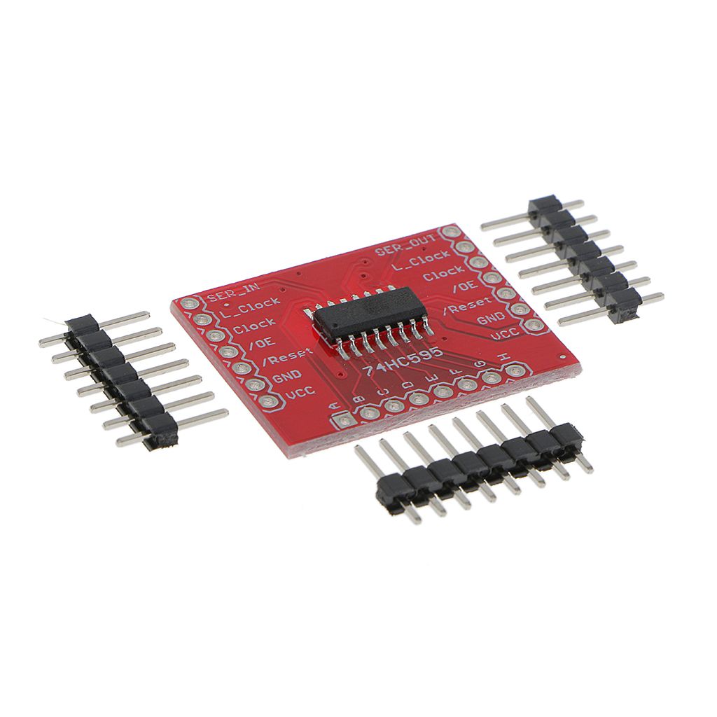 SN74HC595N 74HC595 8-Bit Shift Register DIP-16 IC UK .