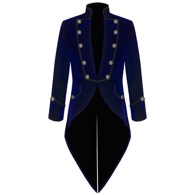 royal blue tailcoat