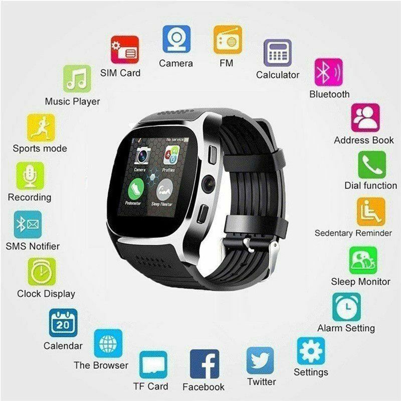 t8 bluetooth smartwatch