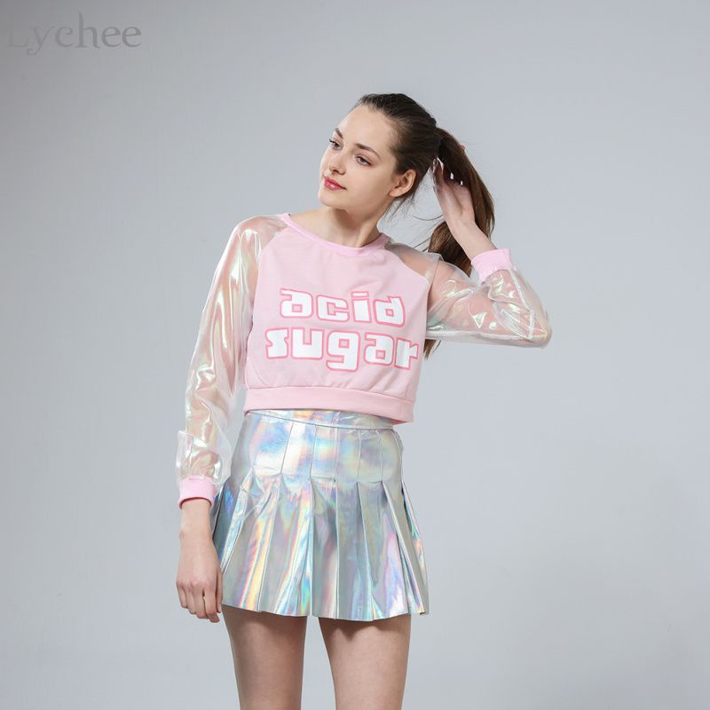 holographic skirt style