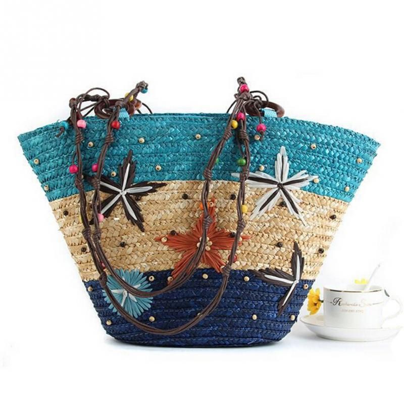 Bolso De Mano Hecho A Mano Del Mar De La Playa Del Verano De Bolso De Mano Hecho A Mano Del Mar De La Playa Del Verano De