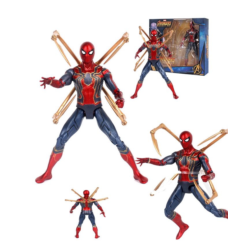infinity war spiderman toy