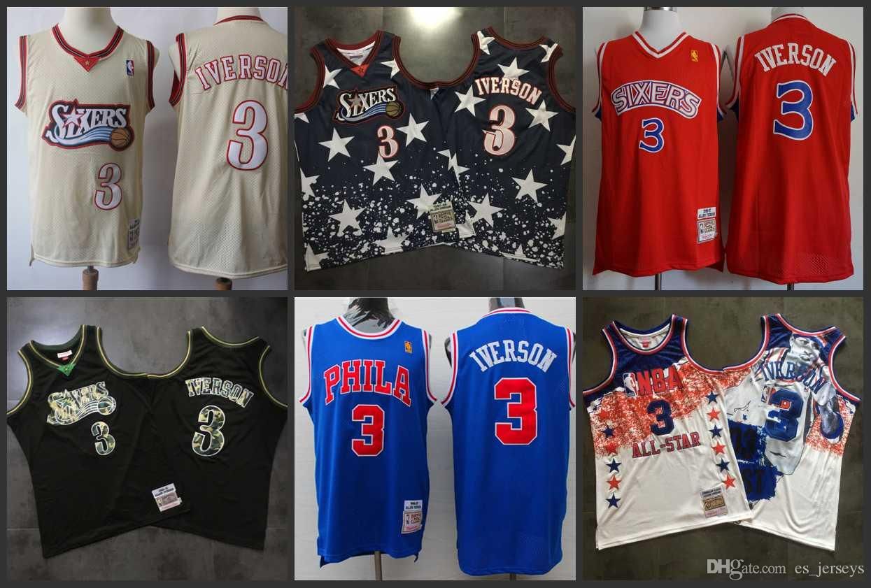 allen iverson swingman jersey