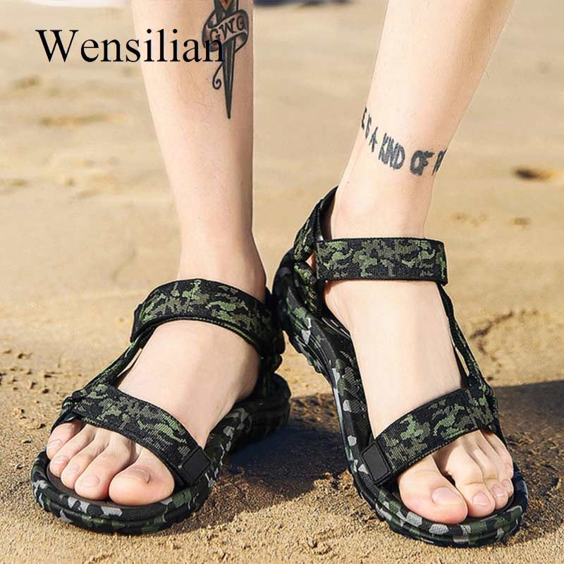 men's camouflage sandals