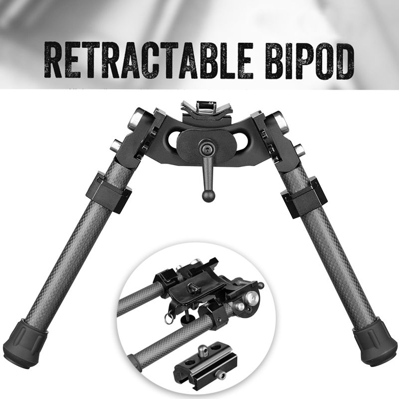Tactical Bipod LRA Light Adjustable Legs Long Bipod For Hunting Riflescope Tactical Bipod LRA Light Adjustable Legs Long Bipod For Hunting Riflescope
