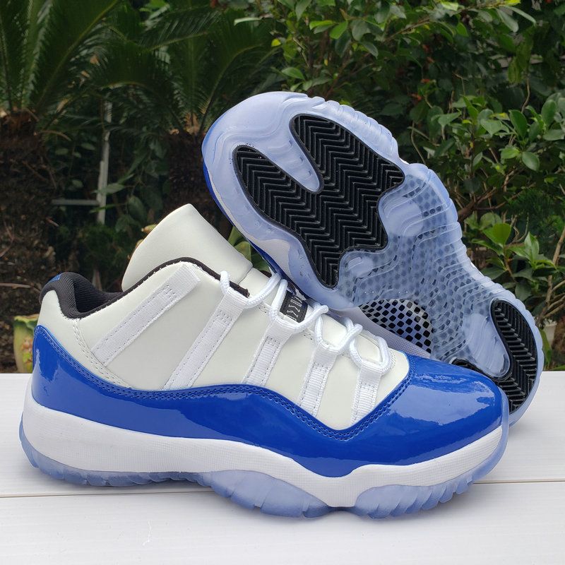 blue white 11s